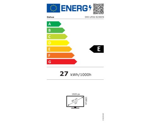 MONITOR HDMI, DP, AUDIO LM32-E230CN 31.5 " DAHUA MONITOR HDMI, DP, AUDIO LM32-E230CN 31.5 " DAHUA