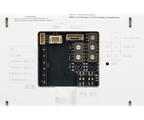ZESTAW WIDEODOMOFONOWY DS-KIS704EY/ALUMINUM Hikvision