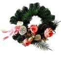 Dekoracja Grobu Wiązanka Stroik Na Cmentarz 38Cm