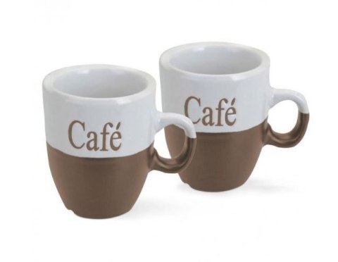 KOMPLET 2 MINI KUBKI DO KAWY KUBEK ESPRESSO 150 ml KOMPLET 2 MINI KUBKI DO KAWY KUBEK ESPRESSO 150 ml
