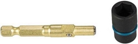 NASADKA 9.6*61MM Z WYMIENNYM UCHWYTEM 1/4' HEX NASADKA 9.6*61MM Z WYMIENNYM UCHWYTEM 1/4' HEX