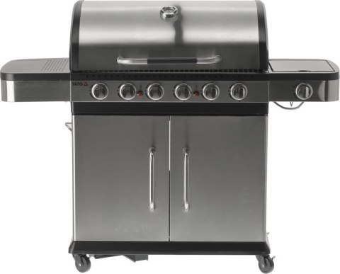 GRILL GAZOWY 6+1 STAL NIERDZEWNA 20.2KW
