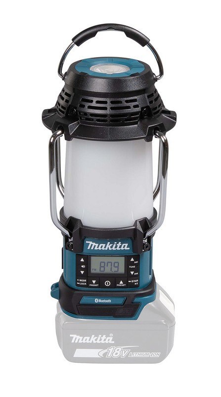 ODBIORNIK RADIOWY Z LAMPĄ I LATARKĄ 18V FM BLUETOOTH USB ODBIORNIK RADIOWY Z LAMPĄ I LATARKĄ 18V FM BLUETOOTH USB