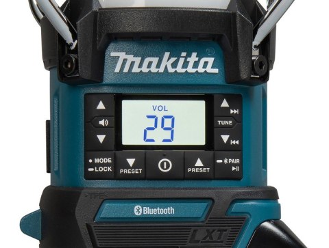 ODBIORNIK RADIOWY Z LAMPĄ I LATARKĄ 18V FM BLUETOOTH USB ODBIORNIK RADIOWY Z LAMPĄ I LATARKĄ 18V FM BLUETOOTH USB