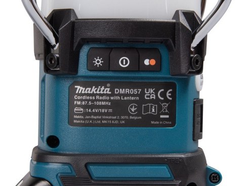 ODBIORNIK RADIOWY Z LAMPĄ I LATARKĄ 18V FM BLUETOOTH USB ODBIORNIK RADIOWY Z LAMPĄ I LATARKĄ 18V FM BLUETOOTH USB
