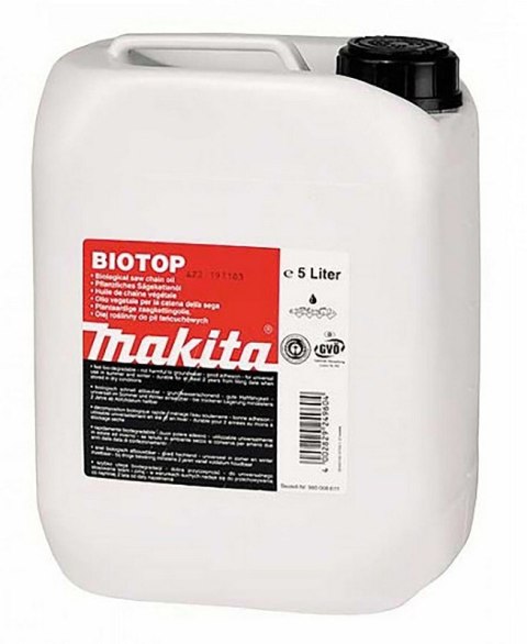 OLEJ DO SMAROWANIA ŁAŃCUCHA 5L BIOTOP OLEJ DO SMAROWANIA ŁAŃCUCHA 5L BIOTOP