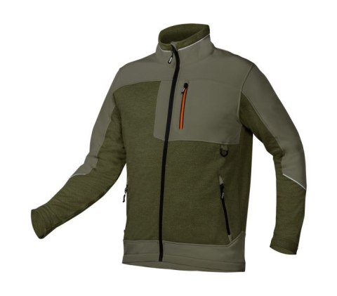 BLUZA SOFTSHELL OUTDOOR ZIELONA ROZMIAR XL BLUZA SOFTSHELL OUTDOOR ZIELONA ROZMIAR XL