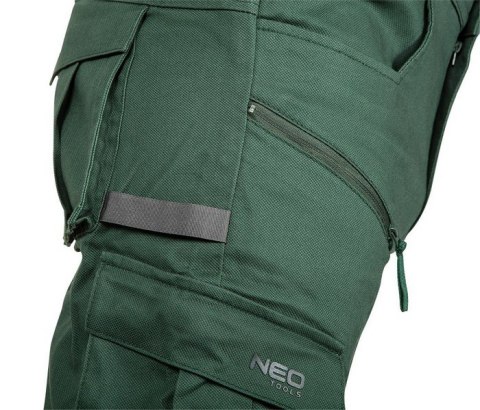 SPODNIE ROBOCZE OUTDOOR TYPU JOGGER ZIELONE ROZMIAR XXL