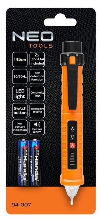 INDUKCYJNY TESTER NAPIĘCIA 12-1000V AC INDUKCYJNY TESTER NAPIĘCIA 12-1000V AC