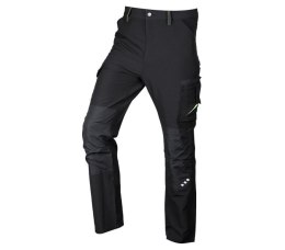 SPODNIE ROBOCZE MIX&MATCH CZARNO-ZIELONE ROZMIAR L