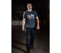 SPODNIE ROBOCZE MIX&MATCH CZARNO-ZIELONE ROZMIAR XL
