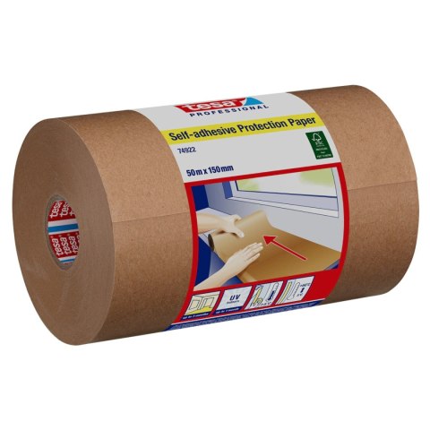 SAMOPRZYLEPNY PAPIER OCHRONNY PROTECTION-PAPER/50X150 TESA SAMOPRZYLEPNY PAPIER OCHRONNY PROTECTION-PAPER/50X150 TESA