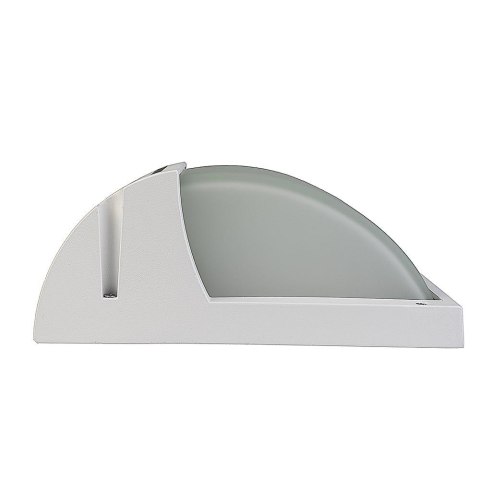 Kinkiet ogrodowy V-TAC szkło biały mat VT-754