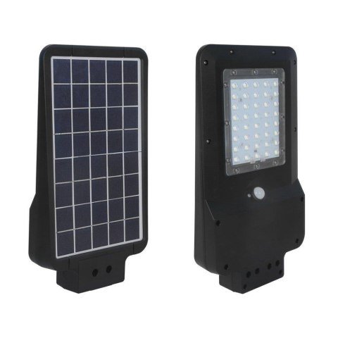 Naświetlacz Oprawa Uliczna V-TAC Solarna 15W LED Czarna ST-15 6000K 1600lm