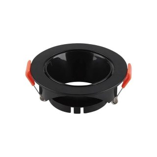 Oczko V-TAC GU10 wpuszczane okrągłe czarne/czarne VT-931 3 lata gwarancji