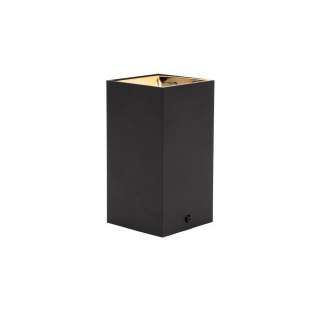 Oprawa Sufitowa V-TAC GU10 Kwadrat Natynkowa Czarny+Złoto 74x74x140mm VT-882SQ 3 Lata Gwarancji