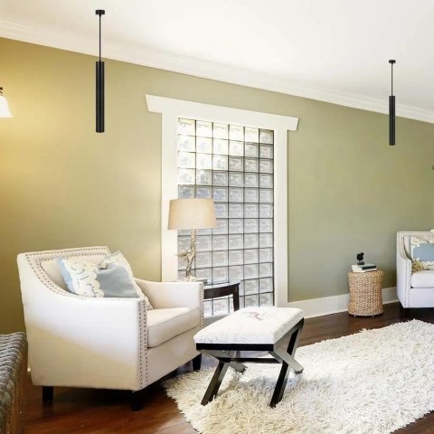 Oprawa zwieszana V-TAC GU10 GU10 czarny 60x500mm VT-976-500 3 lata gwarancji