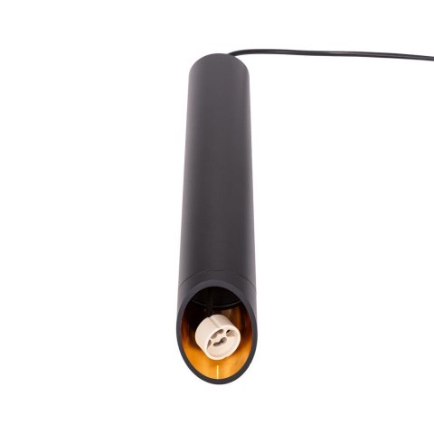 Oprawa zwieszana V-TAC GU10 GU10 czarny+złoty 55x300mm VT-975-300 3 lata gwarancji