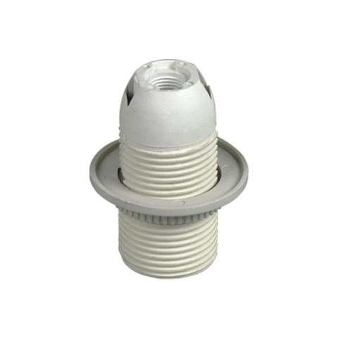 Oprawka E14 V-TAC biała z nakrętką