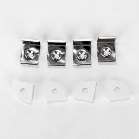 Profil aluminiowy anodowany kątowy V-TAC 2mb klosz mleczny VT-8109