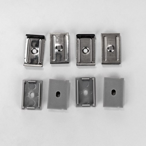 Profil aluminiowy anodowany na dwie taśmy V-TAC 2mb klosz mleczny VT-8118 5 lat gwarancji