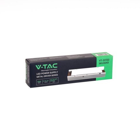Zasilacz LED V-TAC 120W 12V 10A Modułowy Filtr EMI VT-20122