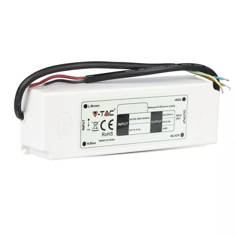 Zasilacz LED V-TAC 60W 12V 5A IP67 Hermetyczny Filtr EMI VT-22065 5 Lat Gwarancji Zasilacz LED V-TAC 60W 12V 5A IP67 Hermetyczny Filtr EMI VT-22065 5 Lat Gwarancji