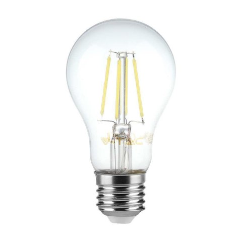 Żarówka LED 6W filament E27 A60 V-TAC VT-1887 3000K 600lm
