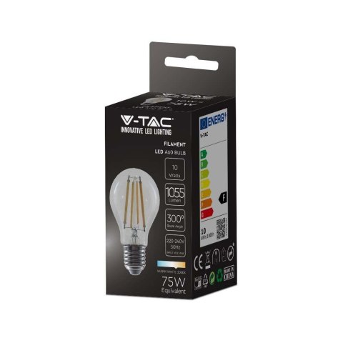 Żarówka LED V-TAC 10W Filament E27 A67 VT-1981 3000K 1055lm Żarówka LED V-TAC 10W Filament E27 A67 VT-1981 3000K 1055lm