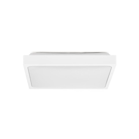 Plafon V-TAC 24W LED kwadrat IP44 czujnik ruchu mikrofalowy 30x30cm biały VT-8624SW-SQ 4000K 2400lm