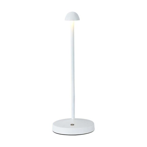 Lampka biurkowa nocna V-TAC 3W LED 29cm ładowanie USB ściemnianie biała VT-1073 3000K-6000K 130lm