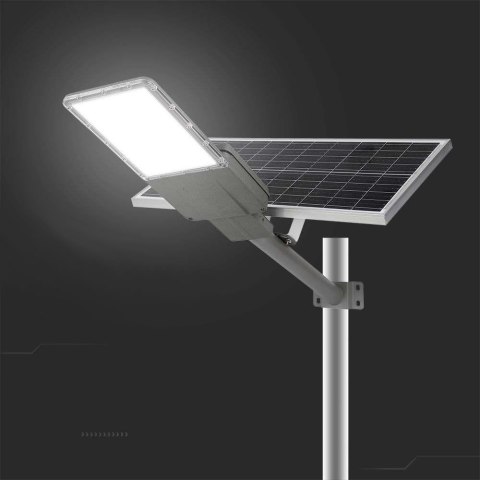 Naświetlacz Oprawa Uliczna LED Solarna V-TAC BRIDGELUX CHIP IP65 Pilot LiFePO4 Panel 40W VT-15111ST 4000K 2500lm