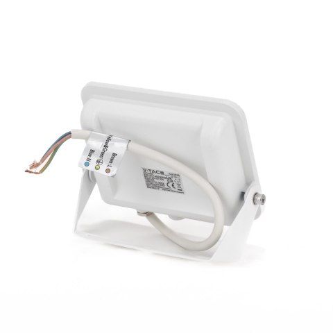 Projektor LED V-TAC 30W SAMSUNG CHIP PRO-S biały VT-44030 6500K 2505lm 5 lat gwarancji