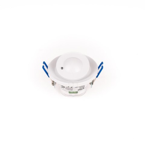 Czujnik ruchu mikrofalowy V-TAC sufitowy podtynkowy 360st fi80 1200W biały VT-80360 5 lat gwarancji