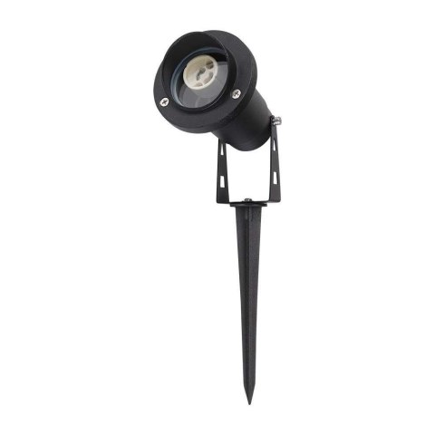 Oprawa Gruntowa Ogrodowa Wbijana Aluminium GU10 Czarna z daszkiem IP65 V-TAC VT-1126 3 Lata Gwarancji Oprawa Gruntowa Ogrodowa Wbijana Aluminium GU10 Czarna z daszkiem IP65 V-TAC VT-1126 3 Lata Gwarancji