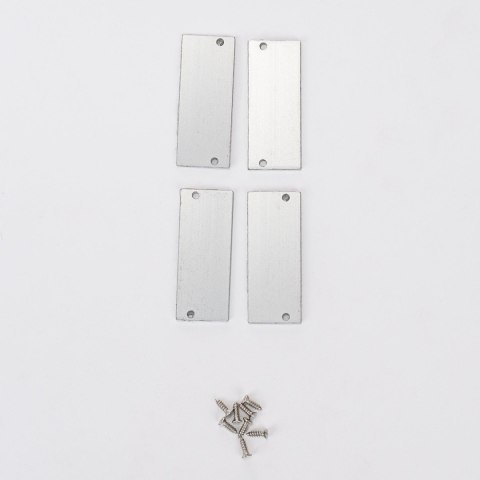 Profil aluminiowy anodowany V-TAC 2mb klosz mleczny 20x50mm VT-8206