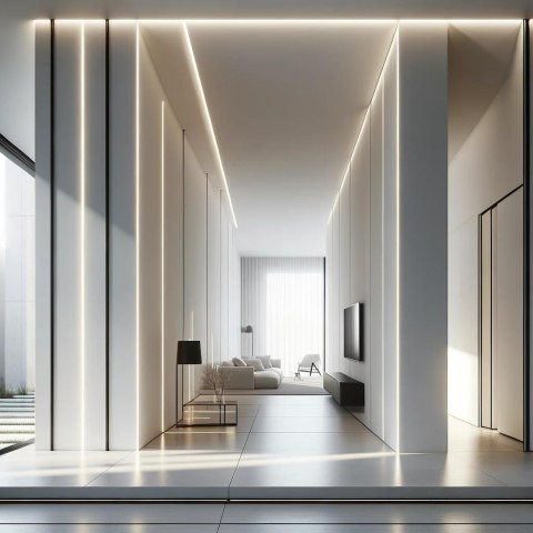 Profil aluminiowy anodowany wpuszczany 20x50mm V-TAC 2mb klosz mleczny VT-8207