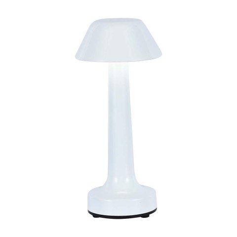 Lampka biurkowa nocna V-TAC 2W LED 23cm ładowanie USB CCT ściemnianie biała VT-7566 3000K-6000K 40lm