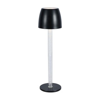 Lampka biurkowa nocna V-TAC 3W LED 37cm ładowanie ściemnianie czarna VT-7576 3000K 310lm