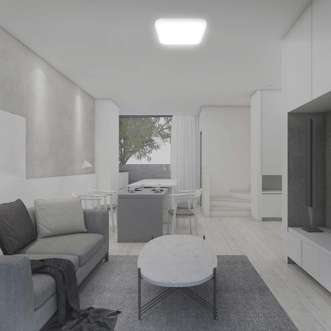 Plafon V-TAC 24W LED kwadrat 29x29cm natynkowy IP44 biały VT-8624 4000K 2500lm