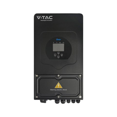 Falownik Inwerter V-TAC DEYE 6KW HYBRYDOWY Jednofazowy Czarny SUN-6K-SG03LP1-EU 10 Lat Gwarancji Falownik Inwerter V-TAC DEYE 6KW HYBRYDOWY Jednofazowy Czarny SUN-6K-SG03LP1-EU 10 Lat Gwarancji
