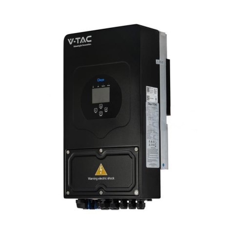 Falownik Inwerter V-TAC DEYE 6KW HYBRYDOWY Jednofazowy Czarny SUN-6K-SG03LP1-EU 10 Lat Gwarancji Falownik Inwerter V-TAC DEYE 6KW HYBRYDOWY Jednofazowy Czarny SUN-6K-SG03LP1-EU 10 Lat Gwarancji
