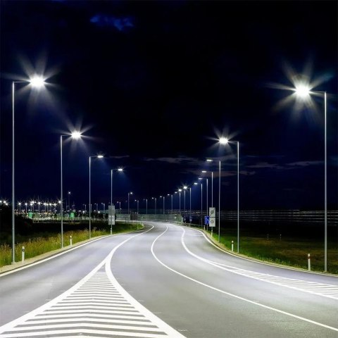 Oprawa Uliczna LED V-TAC SAMSUNG CHIP z regulacją 50W 120Lm/W VT-59ST 6500K 5000lm 5 Lat Gwarancji Oprawa Uliczna LED V-TAC SAMSUNG CHIP z regulacją 50W 120Lm/W VT-59ST 6500K 5000lm 5 Lat Gwarancji