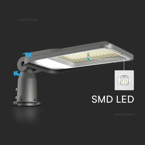 Oprawa Uliczna LED V-TAC SAMSUNG CHIP z regulacją 50W Wymienny Moduł LED VT-55ST 6500K 4700lm 5 Lat Gwarancji Oprawa Uliczna LED V-TAC SAMSUNG CHIP z regulacją 50W Wymienny Moduł LED VT-55ST 6500K 4700lm 5 Lat Gwarancji