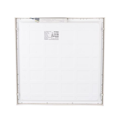 Panel LED V-TAC 36W 600x600 LED Backlight 33mm 120Lm/W 3w1 Natynkowy/Podtynkowy VT-61037 6500K 4320lm Panel LED V-TAC 36W 600x600 LED Backlight 33mm 120Lm/W 3w1 Natynkowy/Podtynkowy VT-61037 6500K 4320lm
