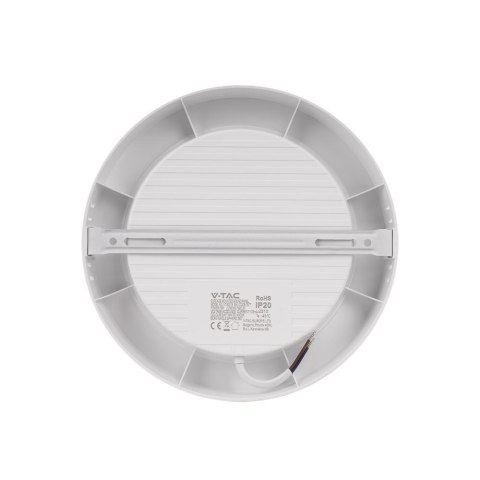 Panel Natynkowy V-TAC 24W LED SAMSUNG CHIP Okrągły 288x31mm VT-60024RD-S 4000K 2500lm Panel Natynkowy V-TAC 24W LED SAMSUNG CHIP Okrągły 288x31mm VT-60024RD-S 4000K 2500lm