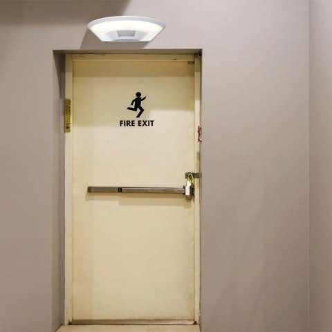 Plafon LED V-TAC SAMSUNG CHIP 10W czujnik ruchu biały IP54 VT-81005 4000K 900lm 5 lat gwarancji