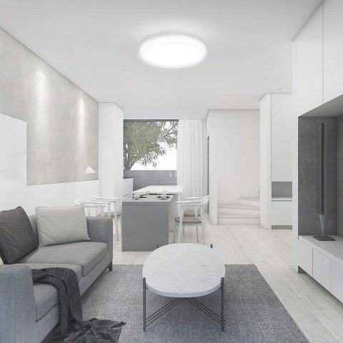 Plafon V-TAC 36W LED SAMSUNG CHIP okrągły 35cm natynkowy IP44 biały VT-8630 4000K 3820lm 5 lat gwarancji