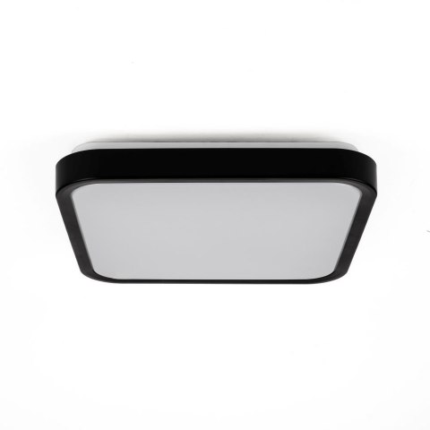 Plafon V-TAC 48W LED SAMSUNG CHIP kwadrat 42x42cm natynkowy IP44 czarny VT-8630B 6500K 5160lm 5 lat gwarancji