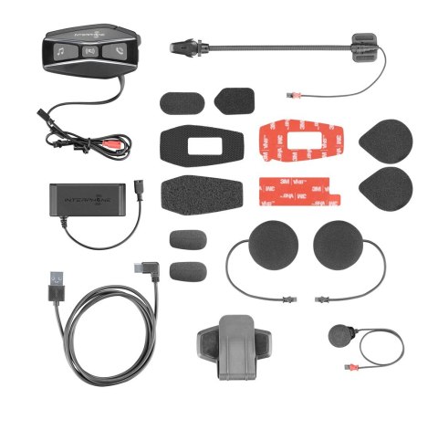 Intercom motocyklowy INTERPHONE U-COM 16, komplet na 1 kask Intercom motocyklowy INTERPHONE U-COM 16, komplet na 1 kask